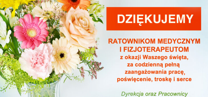 08.09.2025 – Dzień Ratownika Medycznego oraz Światowy Dzień Fizjoterapii.