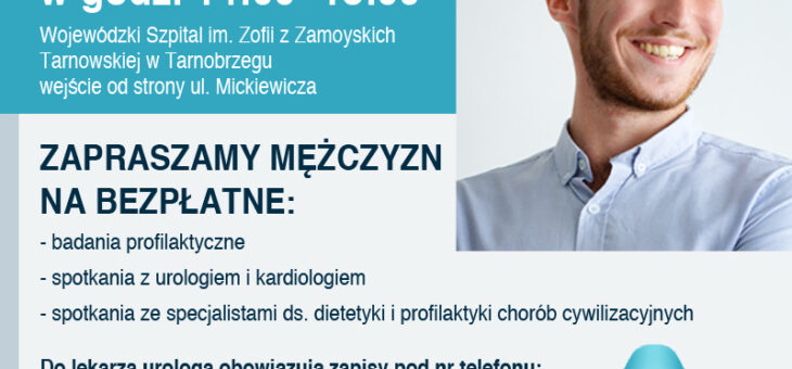 25.11.2025 – Profilaktyka nowotworów prostaty i jąder. Zapraszamy!