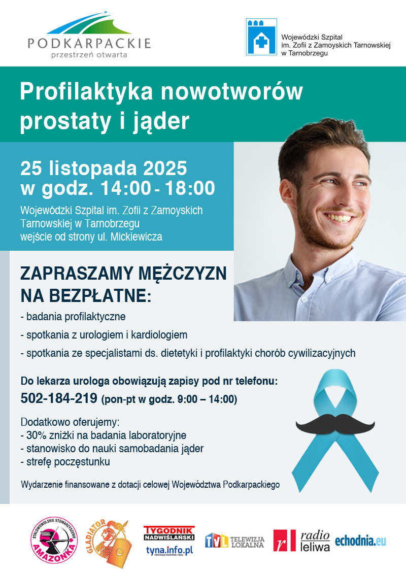 Profilaktyka nowotworów prostaty i jąder