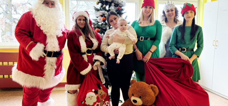 Wigilijny Mikołaj w naszym Szpitalu!