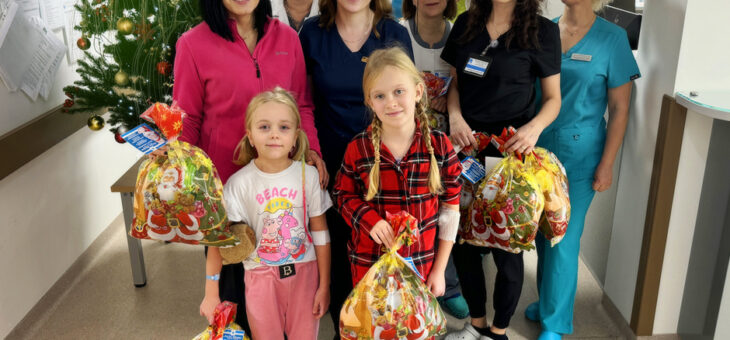 Mikołajkowa wizyta w Szpitalu w Tarnobrzegu